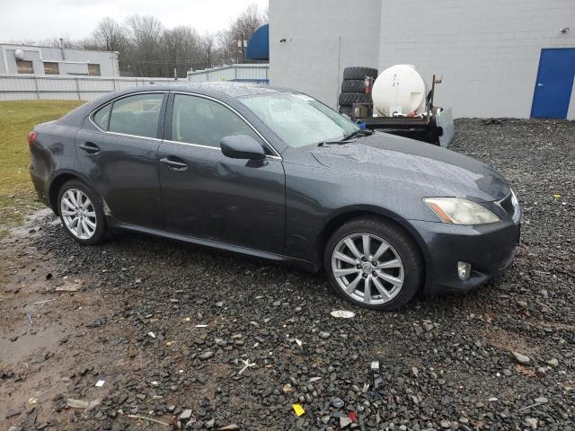 JTHCK262575009817 - 2007 LEXUS IS 250 GRAY photo 4