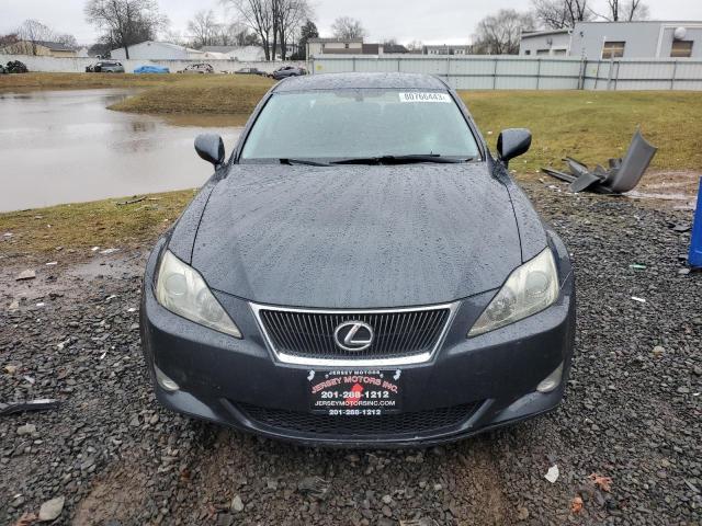 JTHCK262575009817 - 2007 LEXUS IS 250 GRAY photo 5