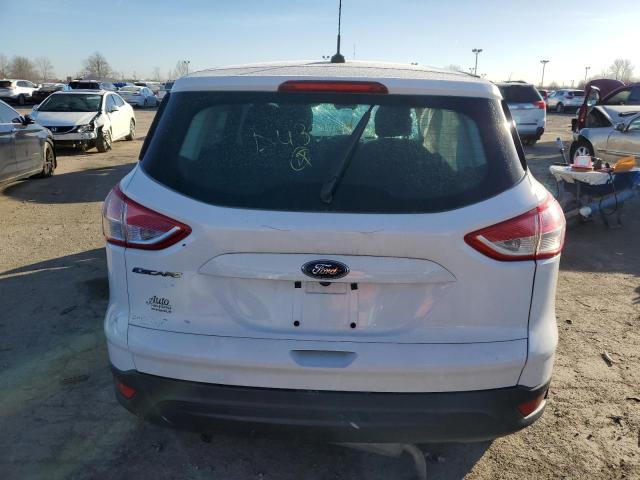 1FMCU0F77GUA43724 - 2016 FORD ESCAPE S WHITE photo 6