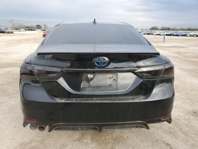 4T1G31AK7MU569238 - 2021 TOYOTA CAMRY SE BLACK photo 6