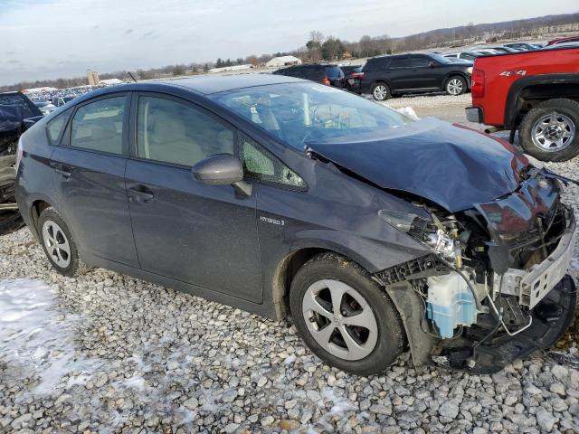 JTDKN3DU3E0361223 - 2014 TOYOTA PRIUS CHARCOAL photo 4