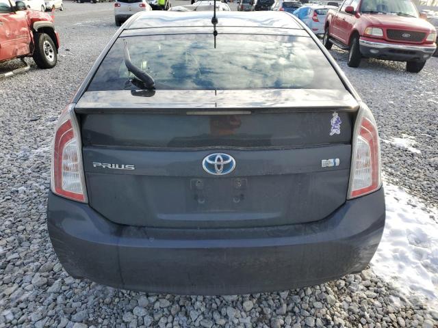 JTDKN3DU3E0361223 - 2014 TOYOTA PRIUS CHARCOAL photo 6