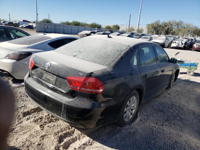 1VWAT7A3XFC055301 - 2015 VOLKSWAGEN PASSAT S BLACK photo 3