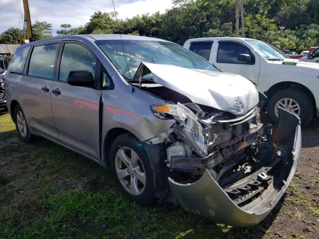 5TDZK3DC7CS186709 - 2012 TOYOTA SIENNA SILVER photo 4