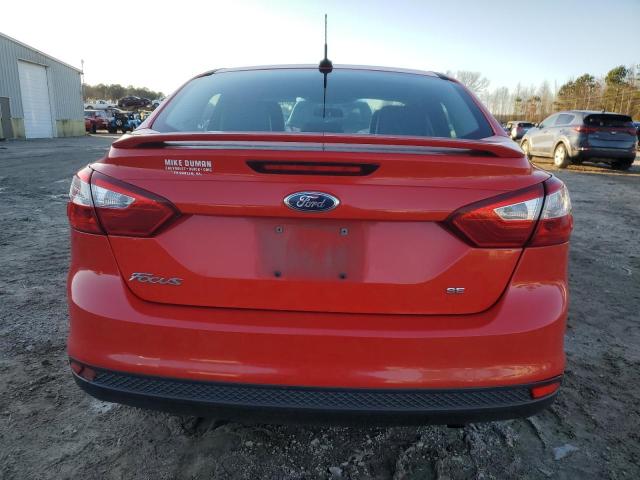 1FADP3F21DL252745 - 2013 FORD FOCUS SE RED photo 6