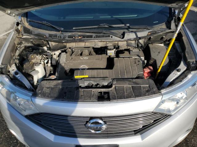 JN8AE2KP1F9125495 - 2015 NISSAN QUEST S SILVER photo 12