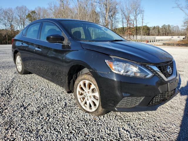 3N1AB7AP6KL604275 - 2019 NISSAN SENTRA S BLACK photo 4