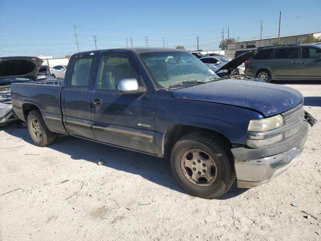 2GCEC19T911216659 - 2001 CHEVROLET SILVERADO C1500 BLUE photo 4