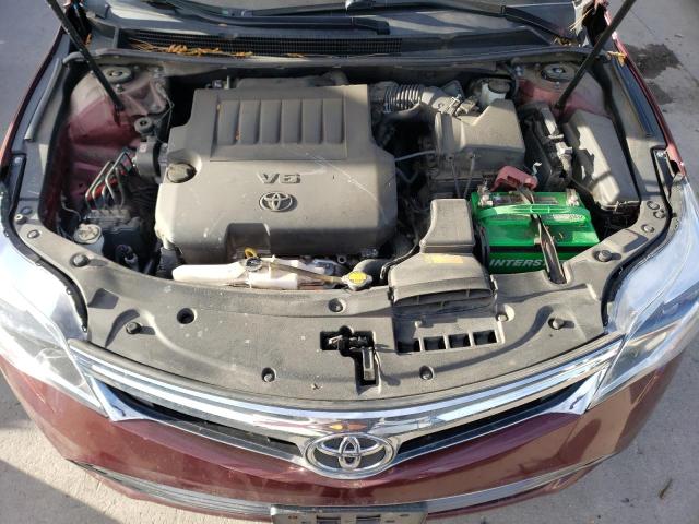 4T1BK1EB8DU051226 - 2013 TOYOTA AVALON BASE 栗色 照片 11