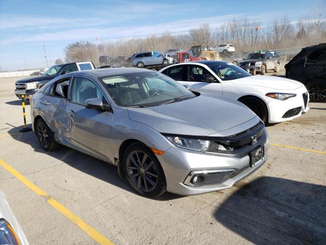 2HGFC1F32LH680543 - 2020 HONDA CIVIC EX SILVER photo 4