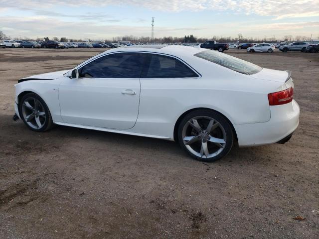 WAUMFBFR1CA016477 - 2012 AUDI A5 PREMIUM WHITE photo 2