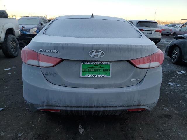 KMHDH4AE2BU097074 - 2011 HYUNDAI ELANTRA GLS GRAY photo 6