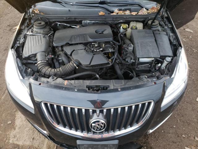 2G4GR5EKXC9153809 - 2012 BUICK REGAL BLACK photo 11