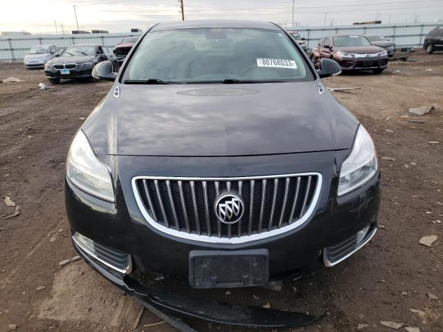 2G4GR5EKXC9153809 - 2012 BUICK REGAL BLACK photo 5