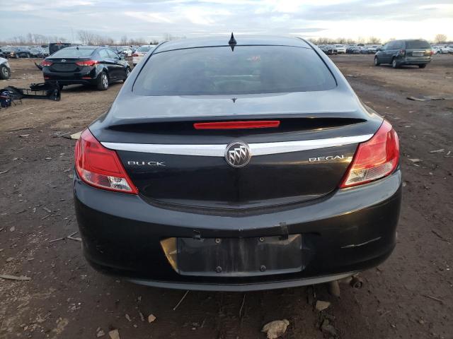 2G4GR5EKXC9153809 - 2012 BUICK REGAL BLACK photo 6