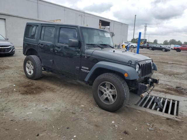 1C4BJWDG0HL574043 - 2017 JEEP WRANGLER U SPORT 黑色 照片 4