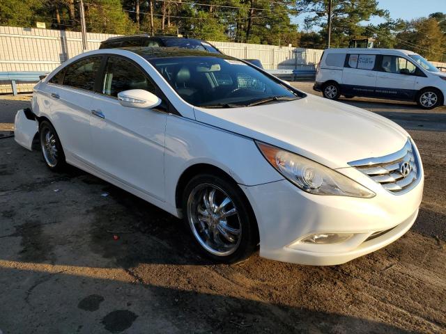 5NPEC4AB6CH404254 - 2012 HYUNDAI SONATA SE WHITE photo 4