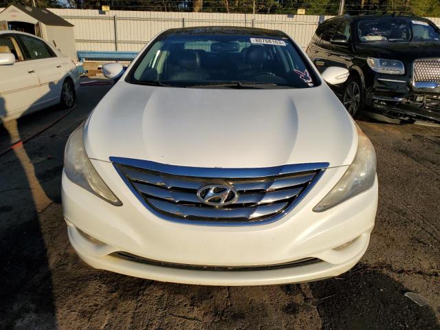 5NPEC4AB6CH404254 - 2012 HYUNDAI SONATA SE WHITE photo 5