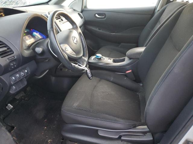 1N4AZ0CP7EC336520 - 2014 NISSAN LEAF S SILVER photo 7