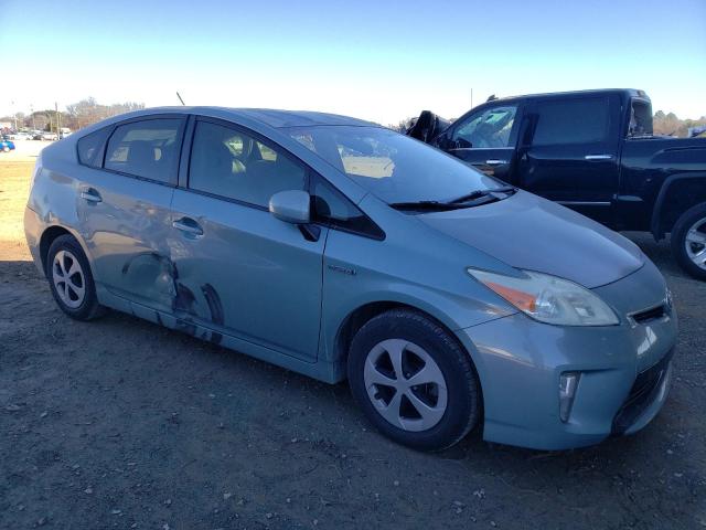 JTDKN3DU2D5622875 - 2013 TOYOTA PRIUS TEAL photo 4