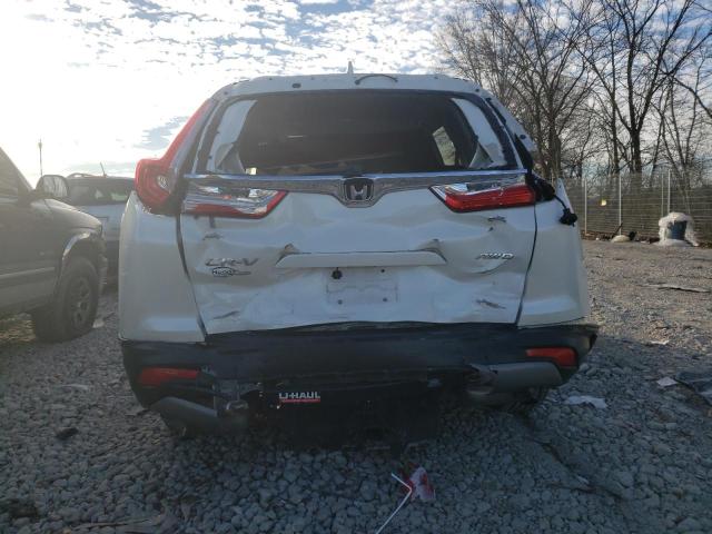 5J6RW2H83HL054358 - 2017 HONDA CR-V EXL WHITE photo 6