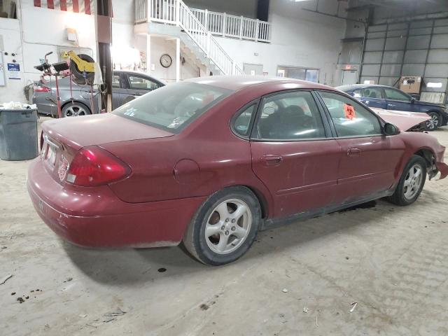 1FAFP53U13G109313 - 2003 FORD TAURUS SE MAROON photo 3