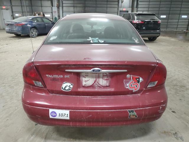 1FAFP53U13G109313 - 2003 FORD TAURUS SE MAROON photo 6