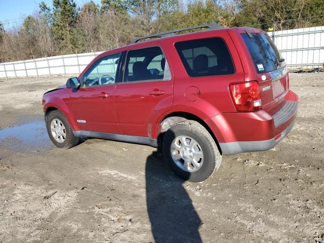 4F2CZ02Z48KM11836 - 2008 MAZDA TRIBUTE I BURGUNDY photo 2