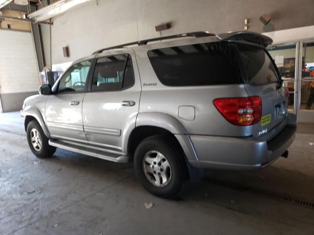 5TDBT48A22S069566 - 2002 TOYOTA SEQUOIA LIMITED GRAY photo 2