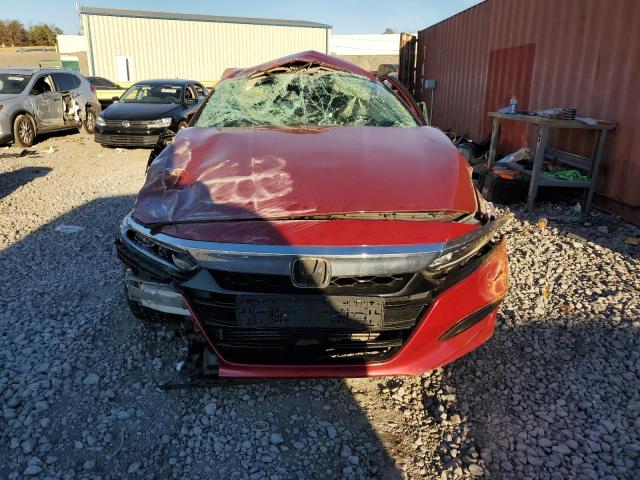 1HGCV1F53JA085808 - 2018 HONDA ACCORD EXL RED photo 5