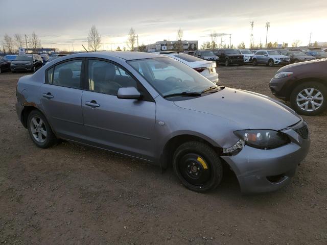 JM1BK12F641120766 - 2004 MAZDA 3 I GRAY photo 4