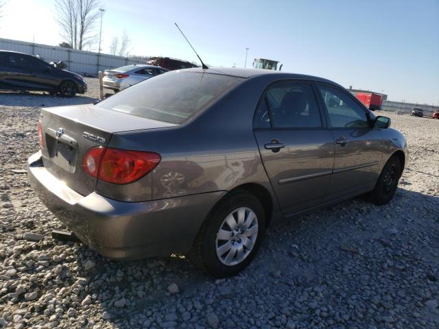 1NXBR32E13Z131066 - 2003 TOYOTA COROLLA CE CHARCOAL photo 3