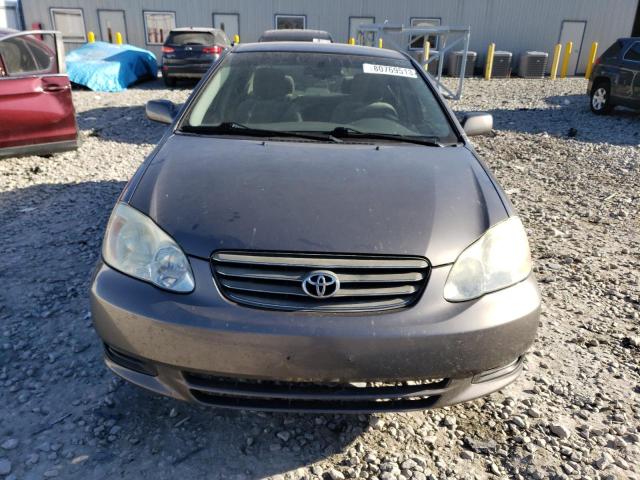 1NXBR32E13Z131066 - 2003 TOYOTA COROLLA CE CHARCOAL photo 5