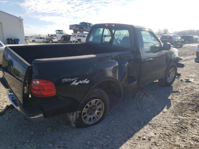 2FTRF08L61CA50240 - 2001 FORD F150 BLACK photo 3