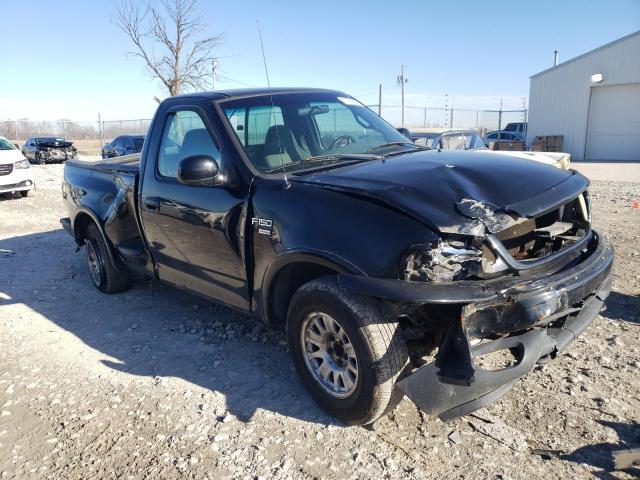 2FTRF08L61CA50240 - 2001 FORD F150 BLACK photo 4