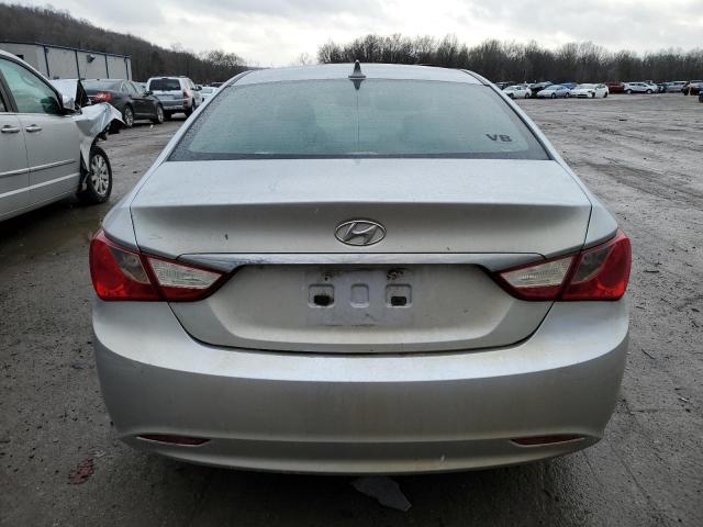 5NPEB4AC5BH185555 - 2011 HYUNDAI SONATA GLS SILVER photo 6