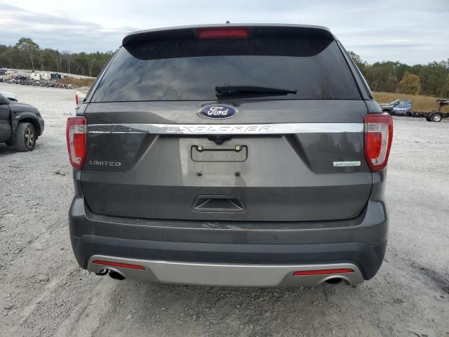 1FM5K7FH0GGB58180 - 2016 FORD EXPLORER LIMITED GRAY photo 6