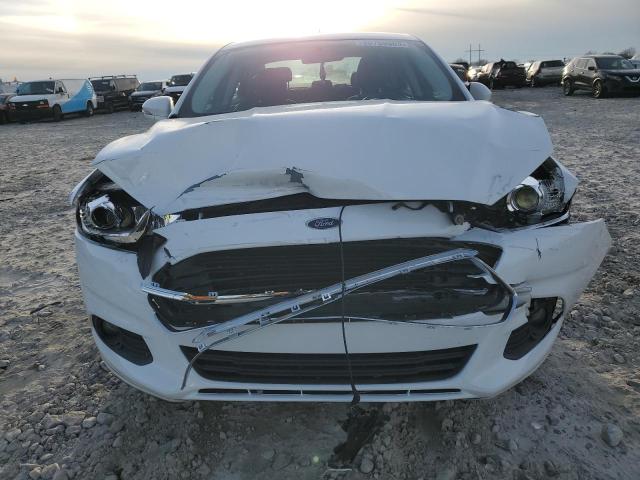 3FA6P0HR6DR174367 - 2013 FORD FUSION SE WHITE photo 5