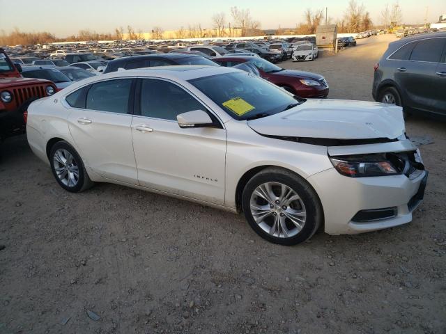 2G1125S34E9208312 - 2014 CHEVROLET IMPALA LT WHITE photo 4