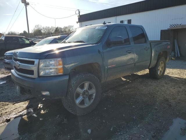 2GCEK13Y171544819 - 2007 CHEVROLET SILVERADO K1500 CREW CAB BLUE photo 1