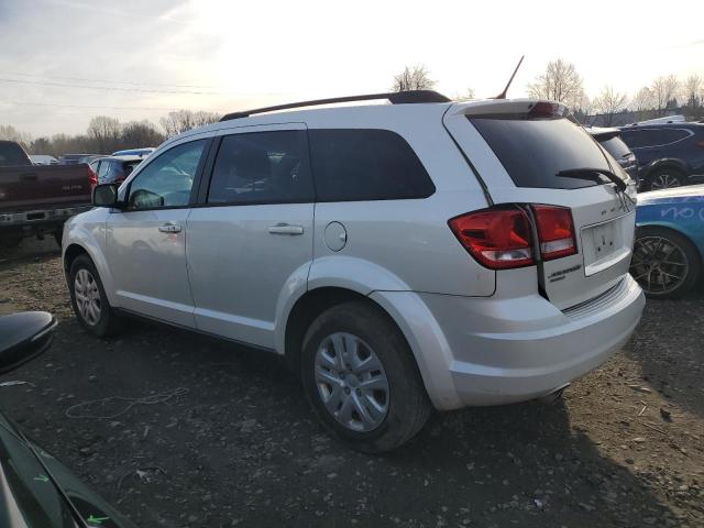 3C4PDDAG4GT244236 - 2016 DODGE JOURNEY SE WHITE photo 2