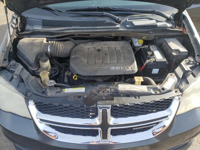 2D4RN4DG7BR786513 - 2011 DODGE GRAND CARA EXPRESS CHARCOAL photo 12