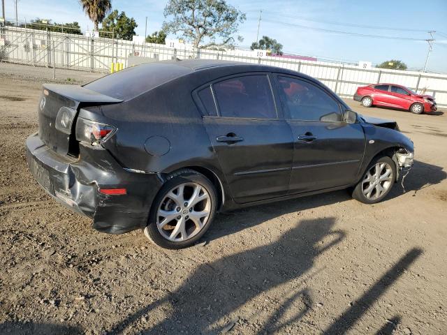 JM1BK32G481171046 - 2008 MAZDA 3 I BLACK photo 3