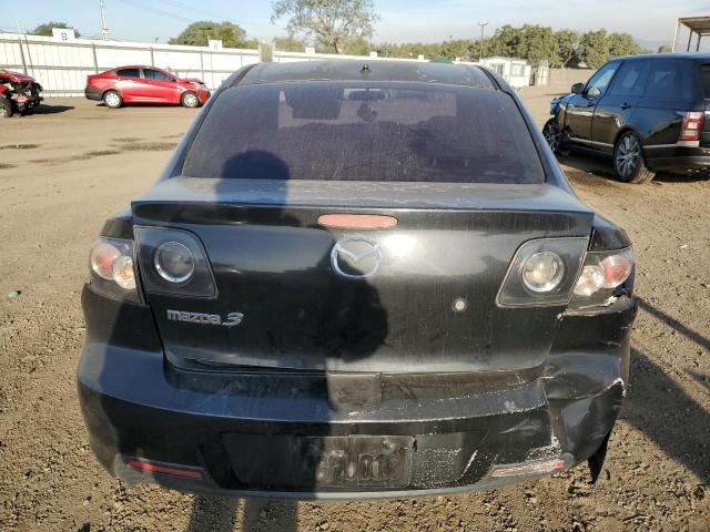 JM1BK32G481171046 - 2008 MAZDA 3 I BLACK photo 6