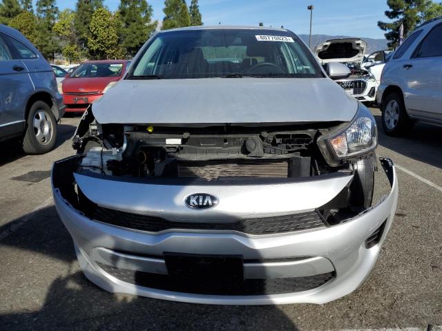 3KPA24AD5LE313256 - 2020 KIA RIO LX SILVER photo 5