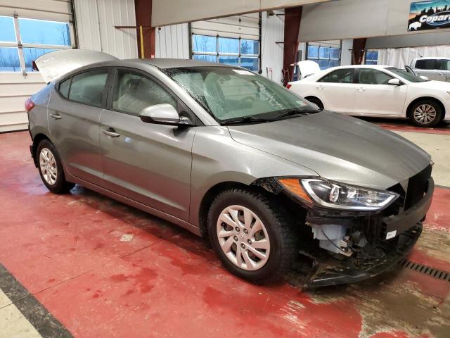 5NPD74LF6JH286140 - 2018 HYUNDAI ELANTRA SE GRAY photo 4