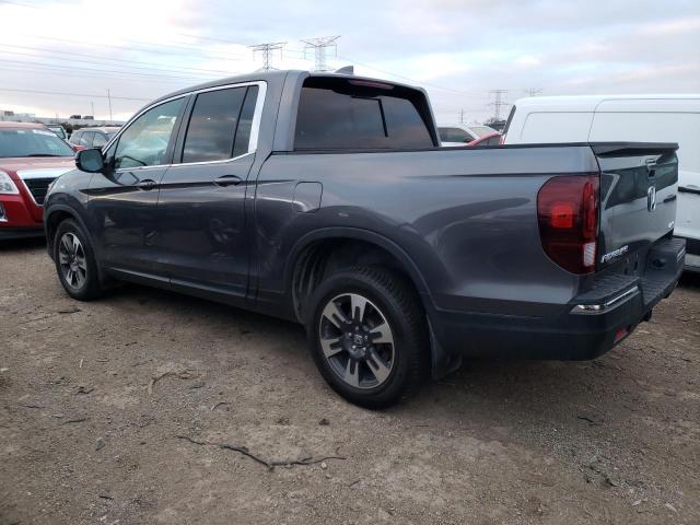 5FPYK3F51KB039550 - 2019 HONDA RIDGELINE RTL GRAY photo 2