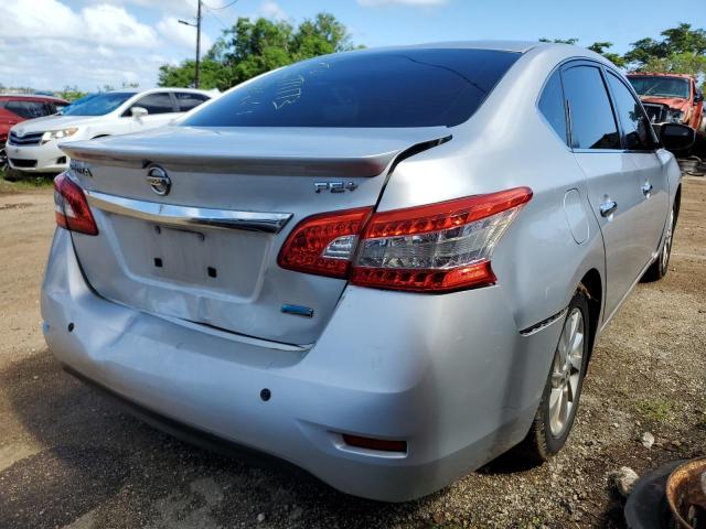 3N1AB7AP5DL656161 - 2013 NISSAN SENTRA S SILVER photo 3