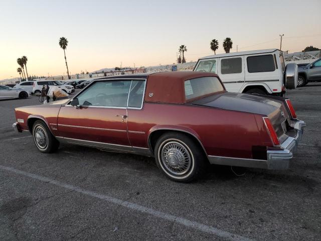 6L579AE630728 - 1980 CADILLAC ELDORADO BURGUNDY photo 2