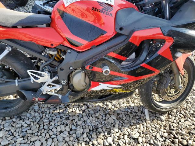 JH2PC35G41M205657 - 2001 HONDA CBR600F4 RED photo 7